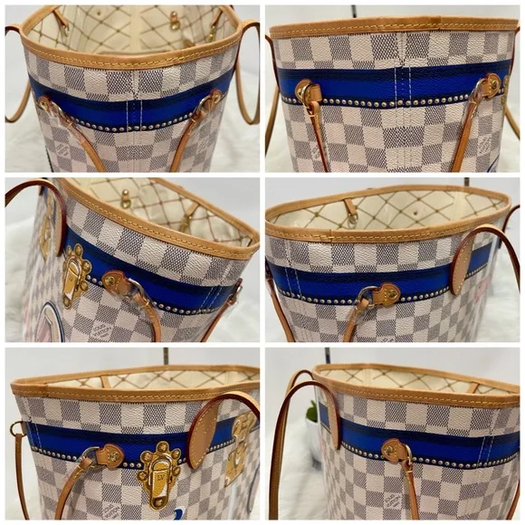 Neverfull Summer Trunk w/ Pouch(SEE OTHER POST FOR POUCH) - Picture 10 of 16